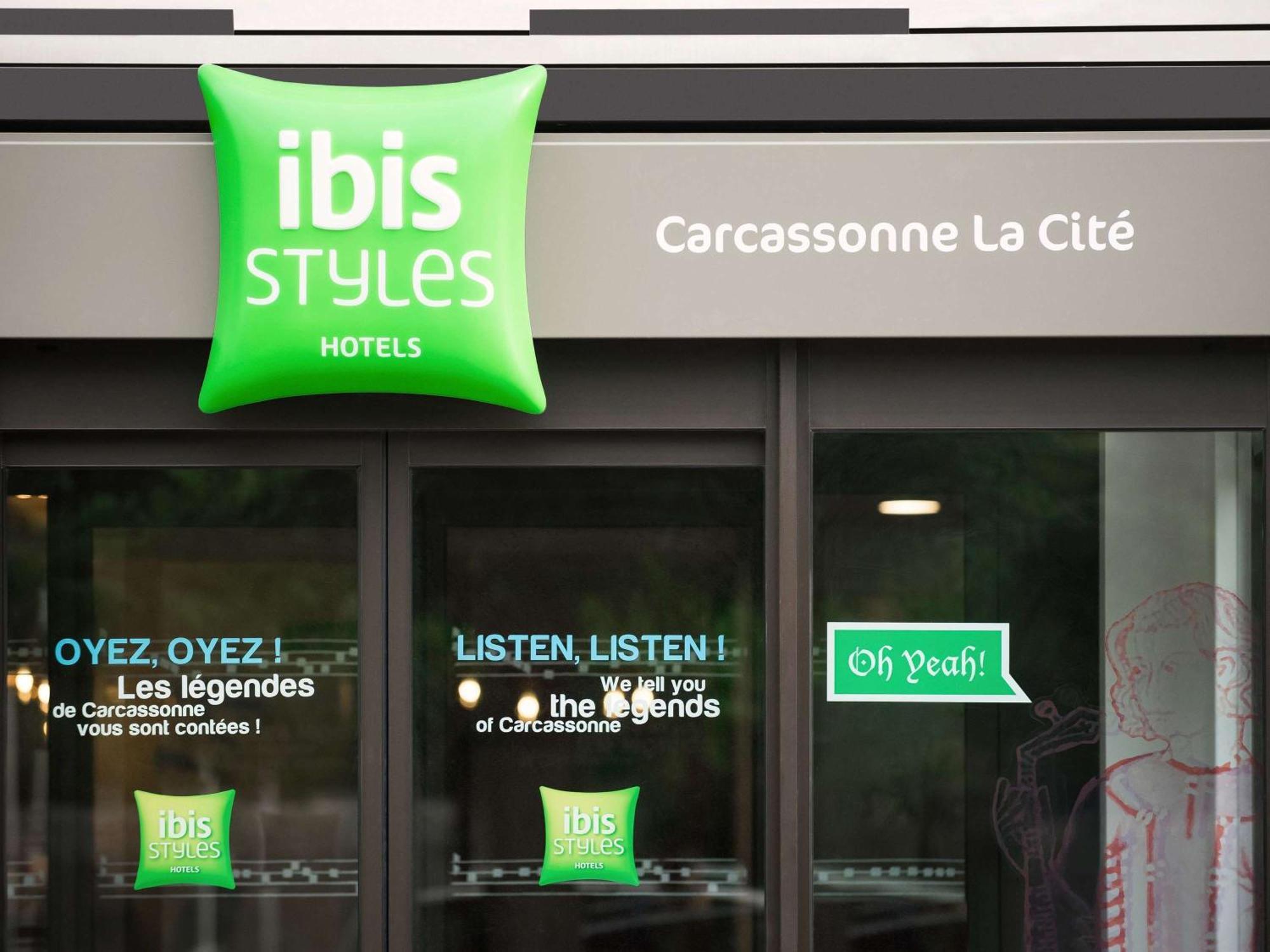 Ibis Styles Carcassonne La Cite Hotel Exterior photo